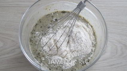 блины с конопляной мукой