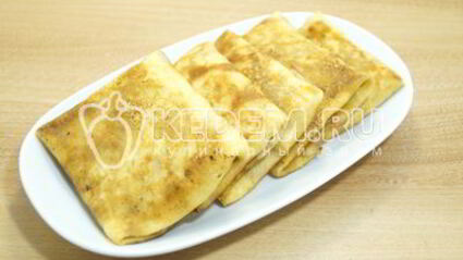 блины с курицей