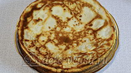 блины с маком