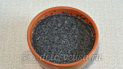 блины с маком