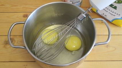 блины с припеком из сыра и зелени