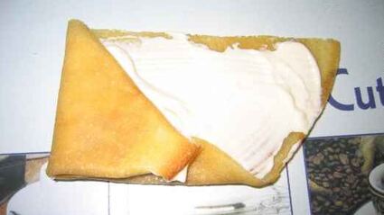 блины с творогом