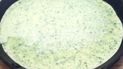 блины со шпинатом