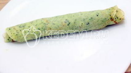 блины со шпинатом