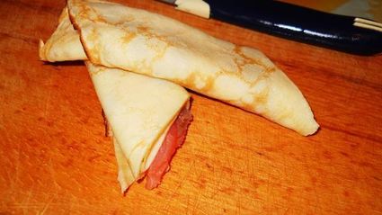 блины царские с красной рыбой