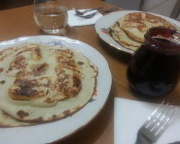 Блины Яблочное раздолье