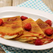 Блины с творогом