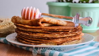 диетические овсяные блины