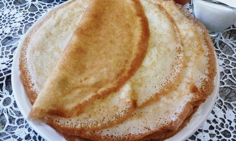 Рецепт дрожжевых блинов