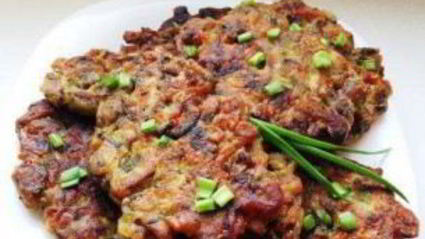 грибные блины