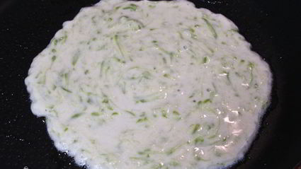 кабачковые блины на кефире