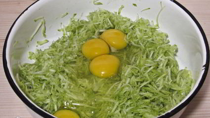 кабачковые блины на кефире