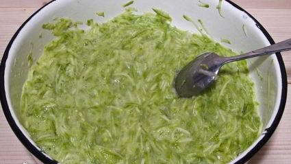 кабачковые блины на кефире