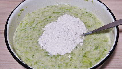 кабачковые блины на кефире