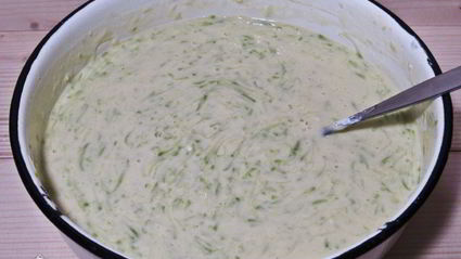 кабачковые блины на кефире