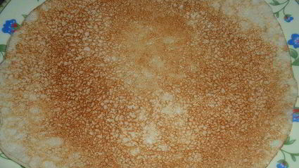 манные блины с шоколадом к масленице