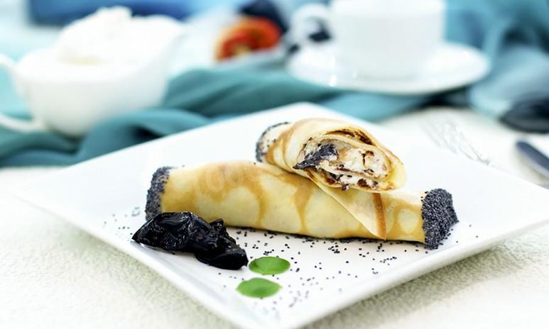 Рецепт налистников на молоке