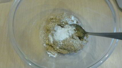 овсяные блинчики с орехами и мандариновым соусом