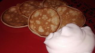 Панкейки на кефире 2,5%