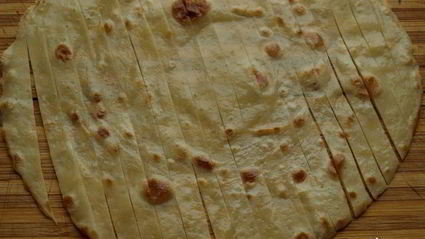 плетеные блинчики с гречневой начинкой