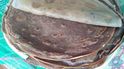 шоколадные блинчики