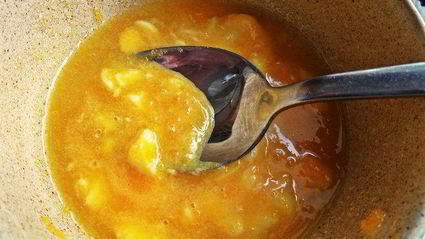 шоколадные блины с лимонным курдом