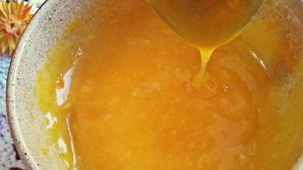 шоколадные блины с лимонным курдом