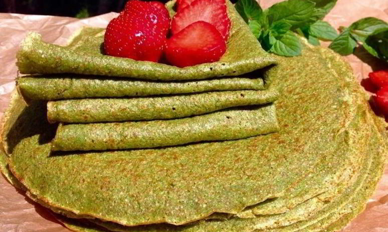 Рецепт шпинатных блинов