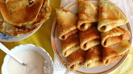 сладкие кабачковые блинчики