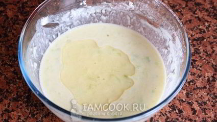 сладкие кабачковые блинчики