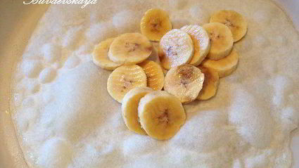 тайские блинчики роти с бананом