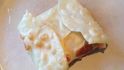 тайские блинчики роти с бананом