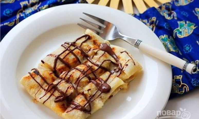 Рецепт тайских блинчиков с бананами