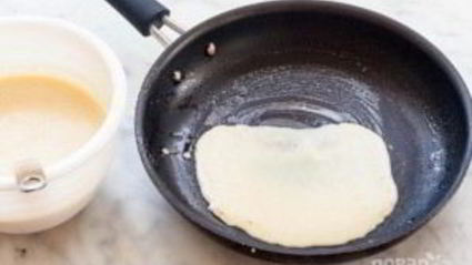 тоненькие блинчики