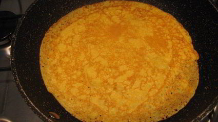 тыквенные блины с мясом