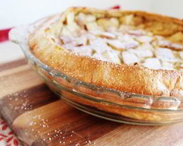 Яблочные панкейки