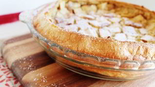 Яблочные панкейки