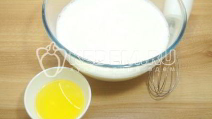 запеченные блины с курицей и грибами