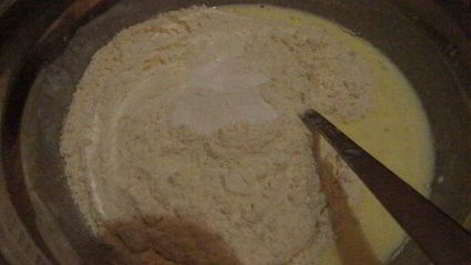 бездрожжевые ванильные булочки с шоколадом