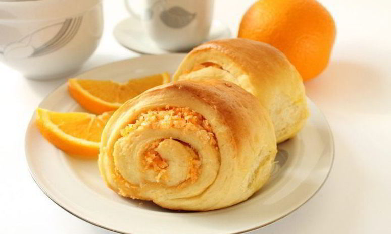 Рецепт булочек апельсиново-кокосовые