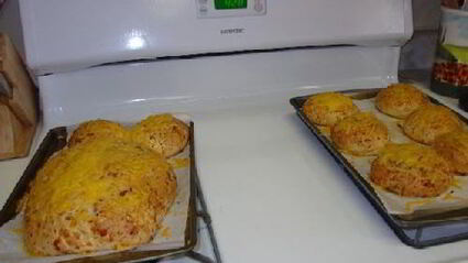 булочки с чеддером