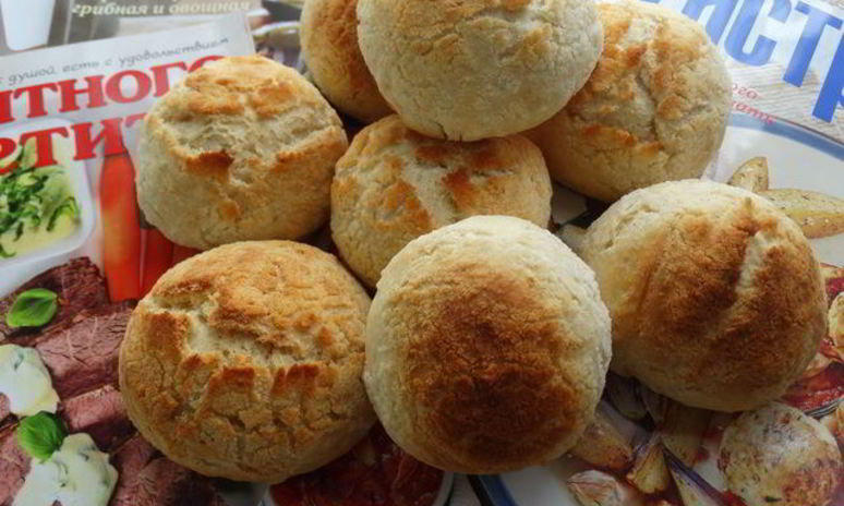 Рецепт булочек с хрустящим кракелином