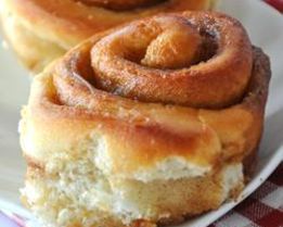 Булочки с корицей на кефире