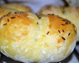 Булочки с шафраном