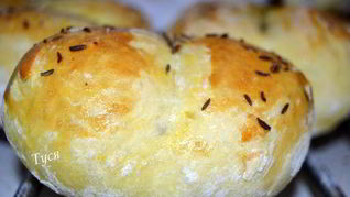 Булочки с шафраном