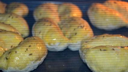 булочки с шафраном