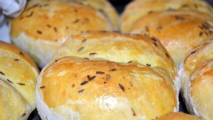 булочки с шафраном