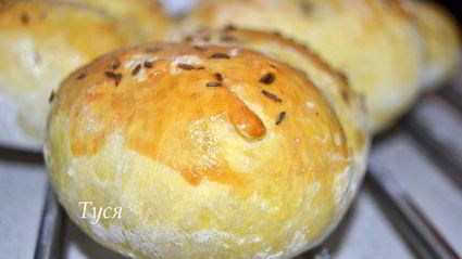 булочки с шафраном