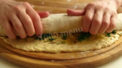 булочки с сыром и чесноком