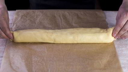 булочки с яблоками и корицей